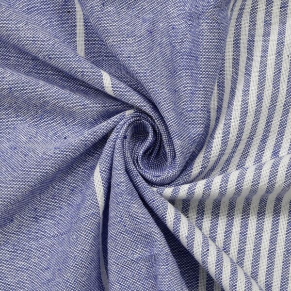 Elegant Blue Cotton Bedsheet Set with Tassels – Soft & Stylish for Double Bed - Image 7
