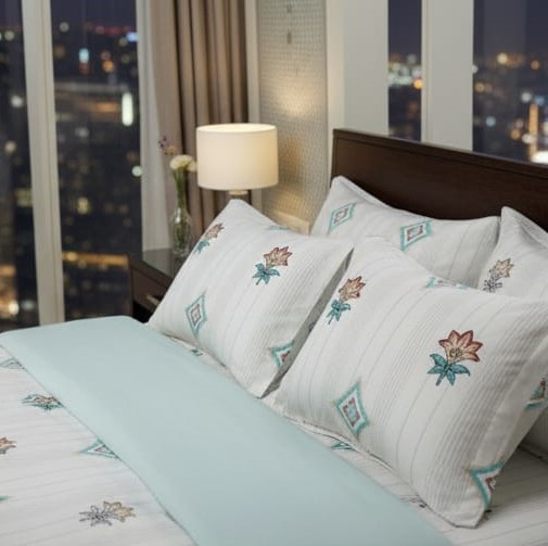 🛏️ Deepmaala Textiles Presents – Premium Pure Cotton Floral Printed Bedsheet Set ( 1 BEDSHEET , 2 PILLOW COVERS IN PAKAGE ) - Image 3