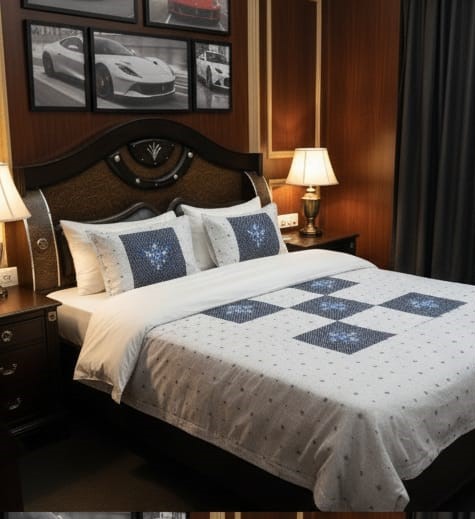 Premium Cotton Double Bedsheet – Deepmaala Textiles